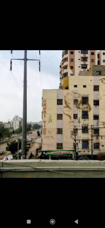 SECTOR 11/A BANK LOAN APPLICABLE BEAUTIFUL FIRST FLOOR GHORI VIEW APARTMENT COMPLETION CERT AV NORTH KARACHI