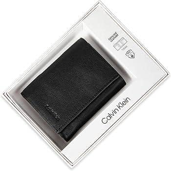 CK original men's trifold leather wallet, Brand new Genuine produst