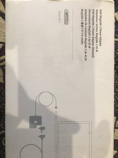 Apple 45W MagSafe 2 Charger for MacBook Air - Box Pack New