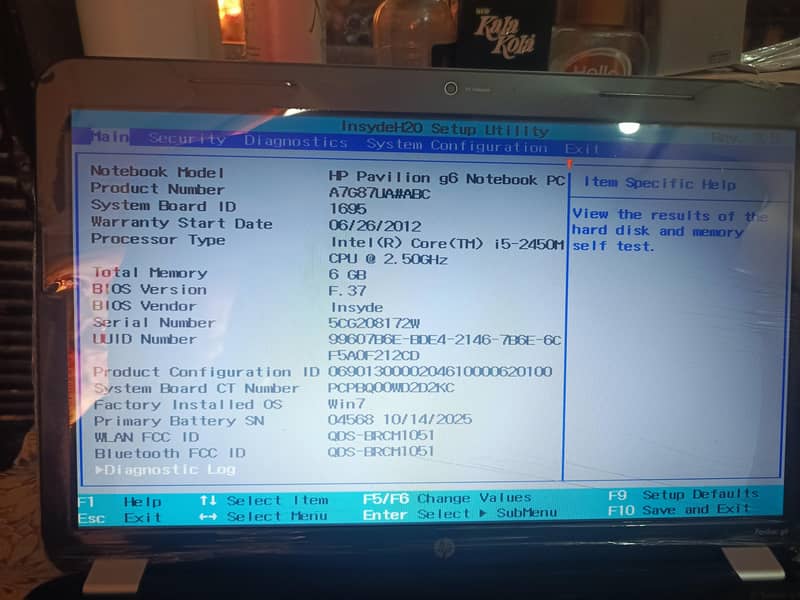 HP core i5 1