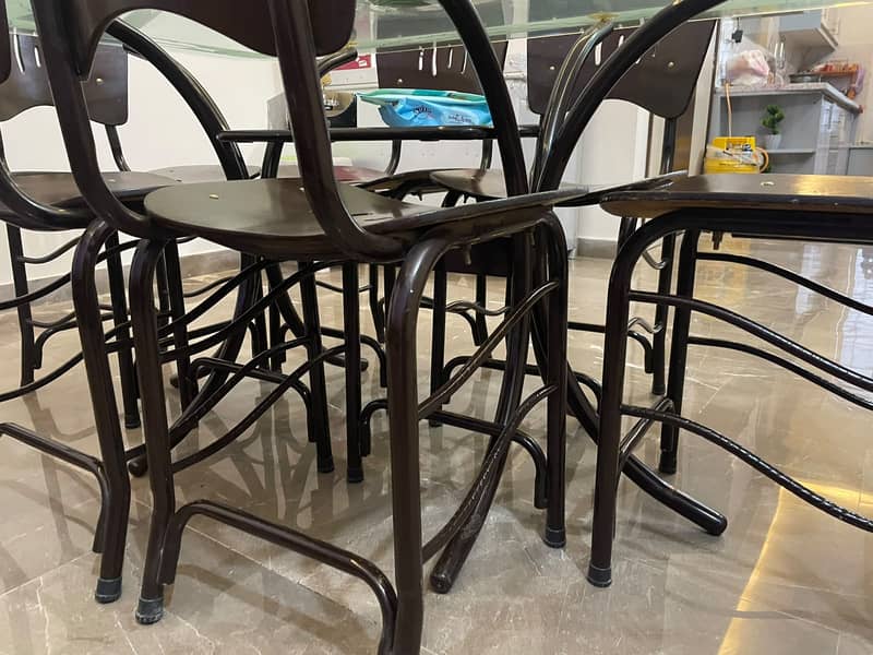 GLASS DINING TABLE 2