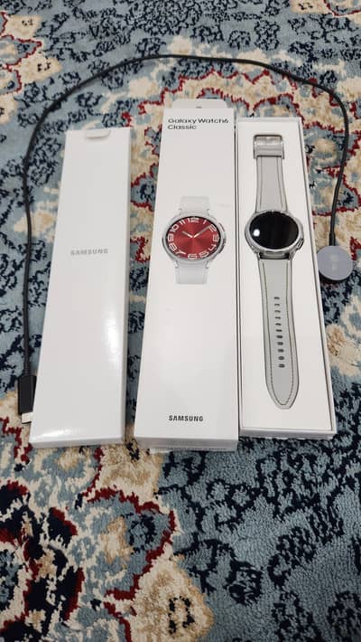 Samsung galaxy watch 6 classic 43mm Silver