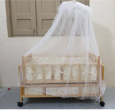 Baby Wooden Cradle