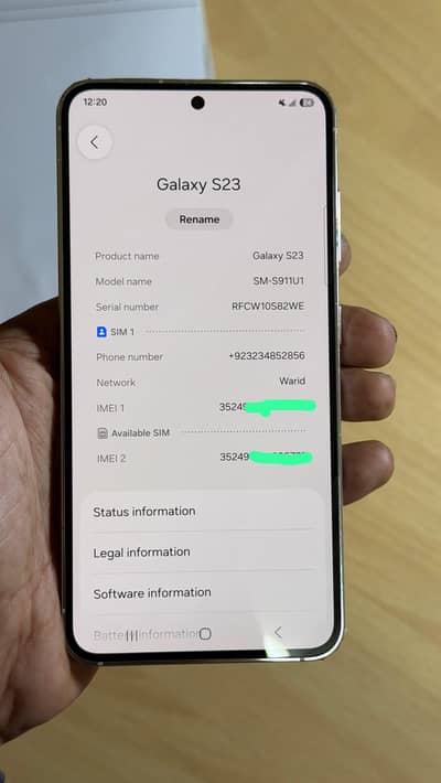 Samsung Mobile S23