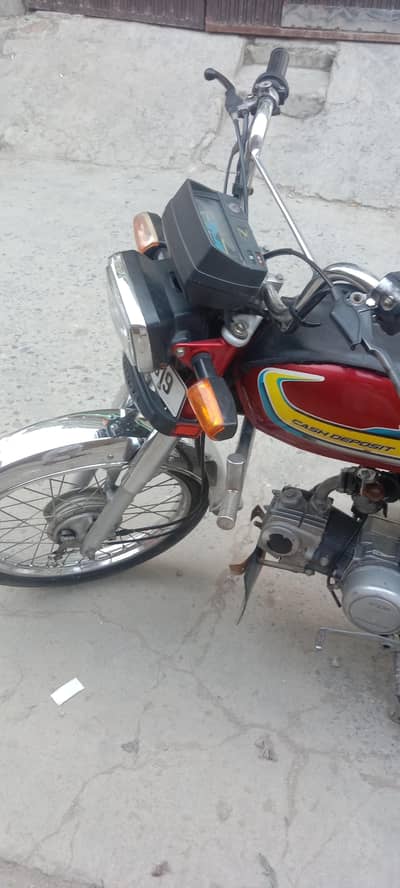 Honda 70 bike 2019 model for sale Dabal Saman full ok ksi Koy Kam nhi
