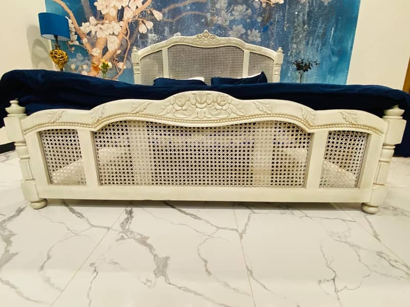 Premium Solid Sheesham Bed Set (1-Year Used) 2