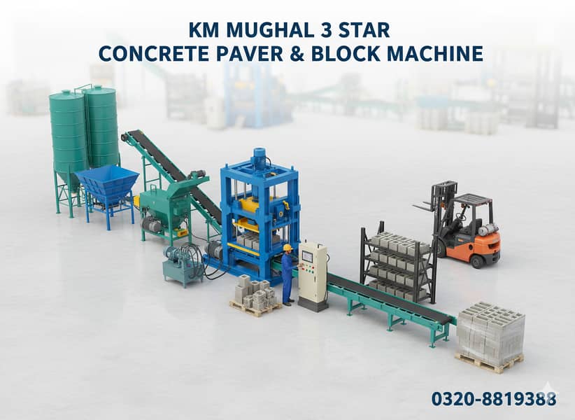 flyash bricks and blocks making machine 2