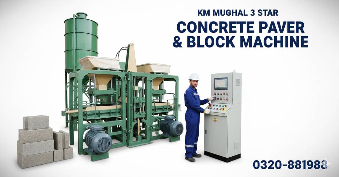 flyash bricks and blocks making machine 4