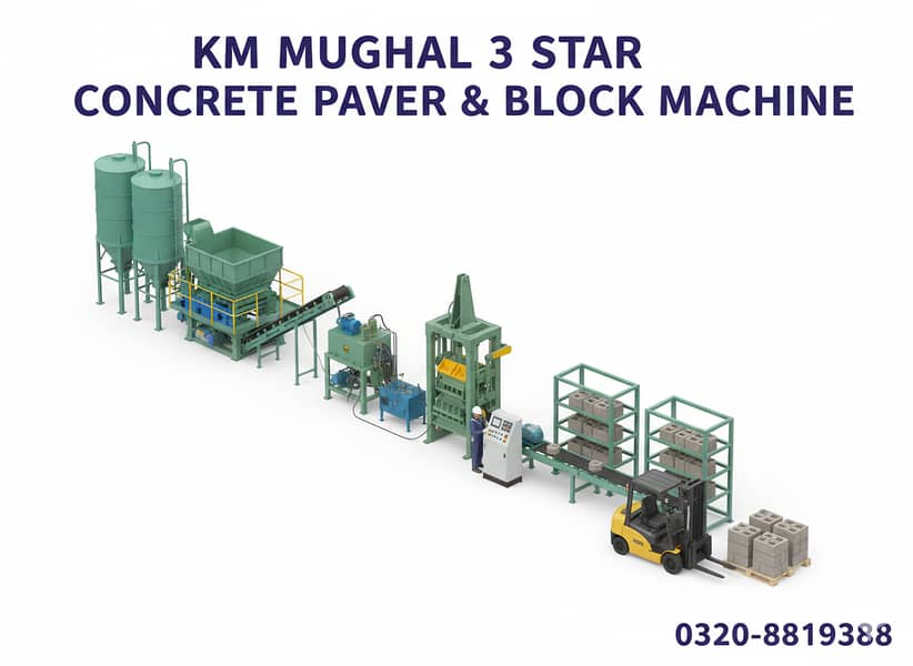 flyash bricks and blocks making machine 5