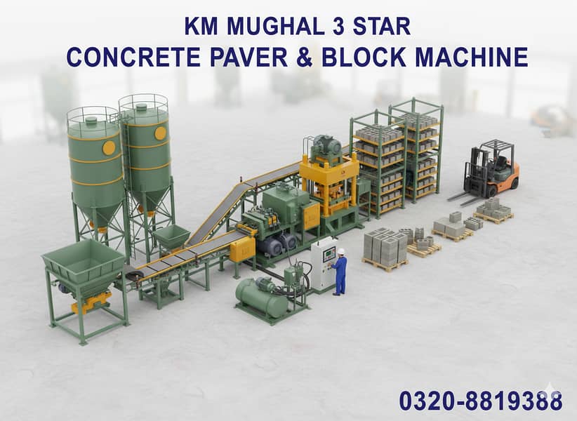 flyash bricks and blocks making machine 6