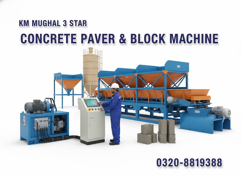 flyash bricks and blocks making machine 7
