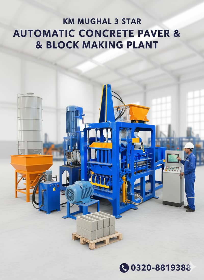 flyash bricks and blocks making machine 9