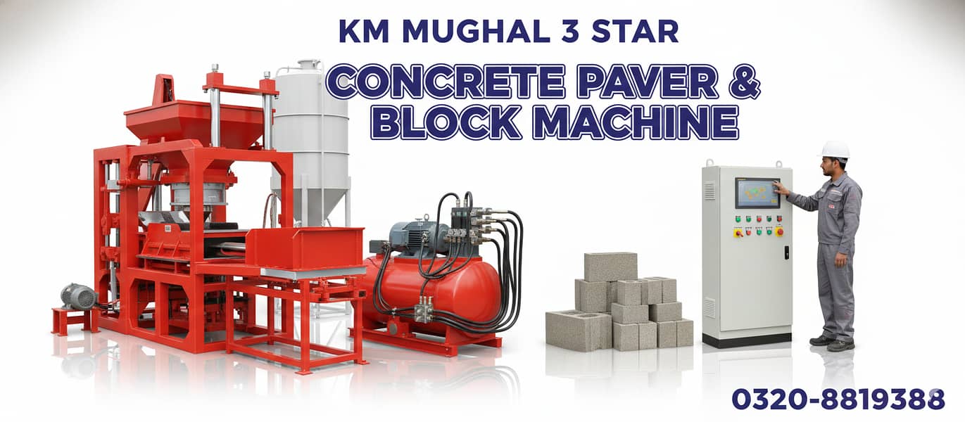 flyash bricks and blocks making machine 13