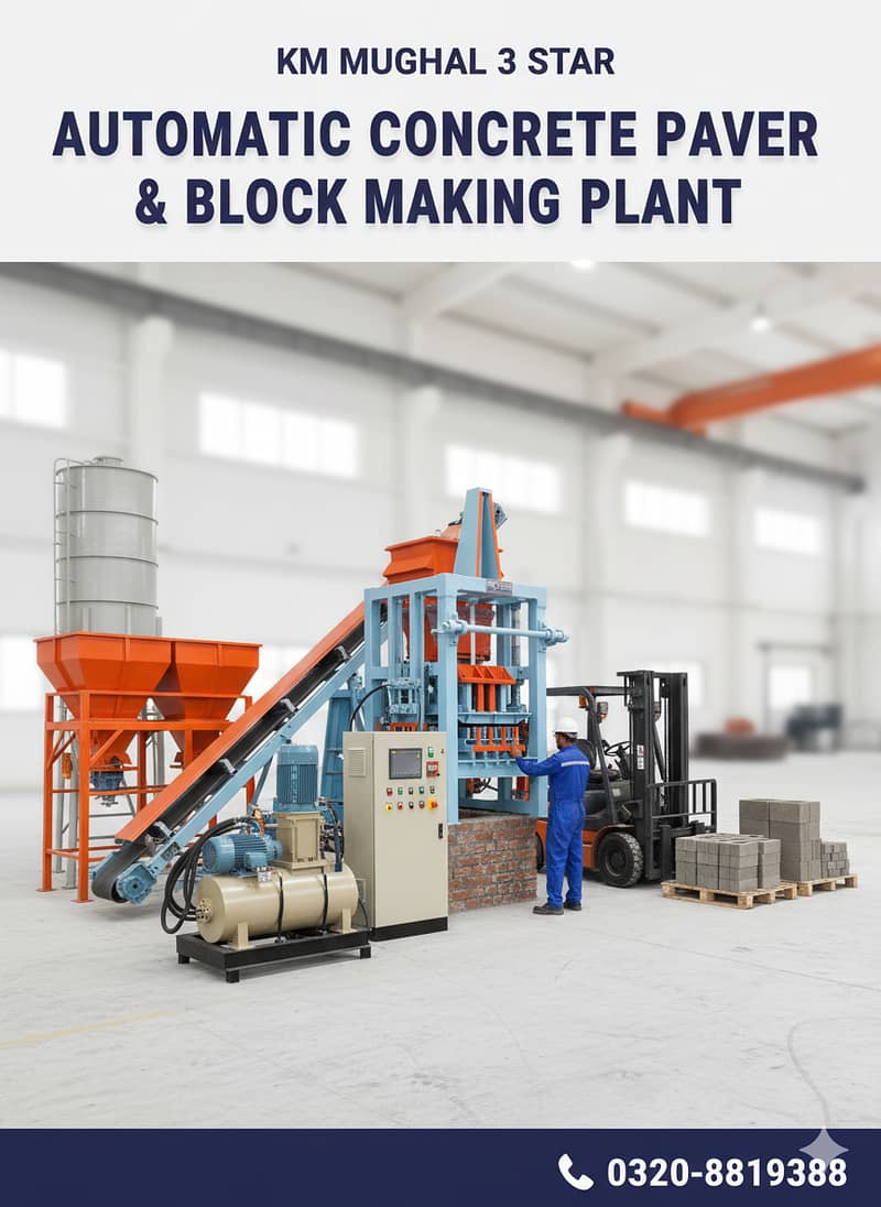 flyash bricks and blocks making machine 15