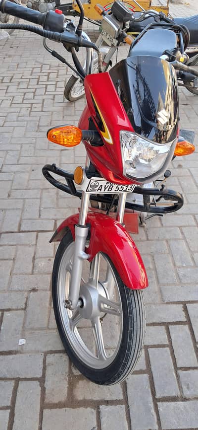 Suzuki Bike 110 Red Urgent Sale