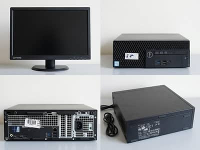 Complete Dell Core i5 6th Gen Branded PC Setup with Lenovo Monitor