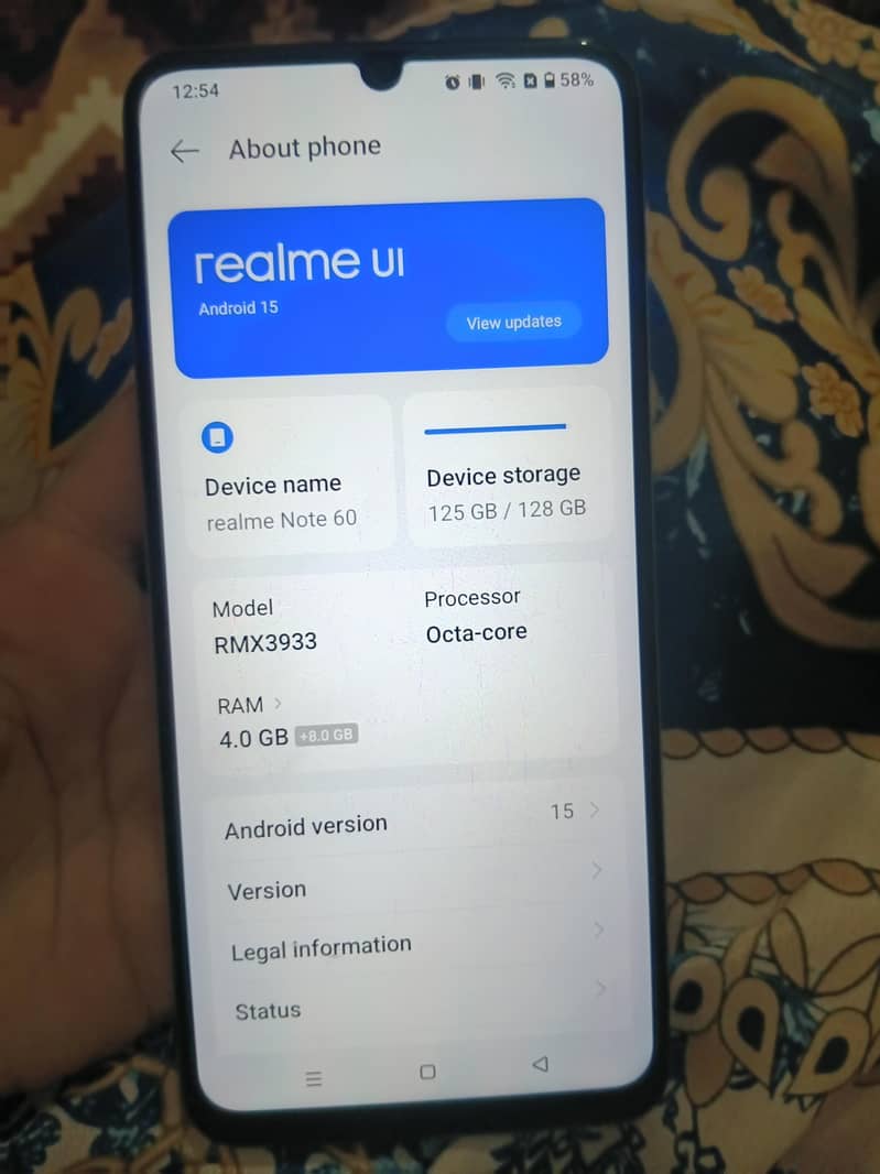Realme Note 60 3
