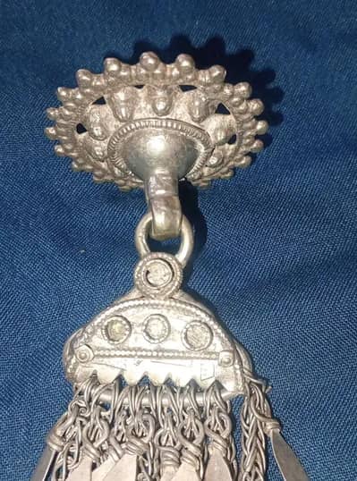 Antique Afghan Kuchi Silver Jewelry Set – 3 Pcs, 100+ Years Old,