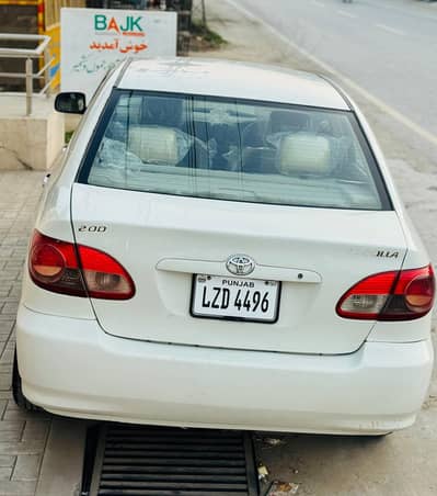 Toyota Corolla 2004 convert to saloon 03488223757