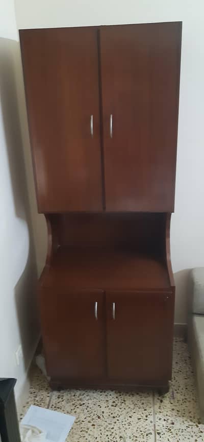 Wooden Cupboard/ boo shelf