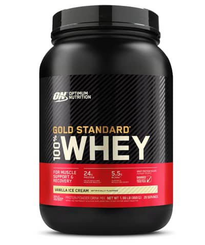 Optimum Nutrition Gold Standard 100% Whey Vanilla Ice Cream Powder907