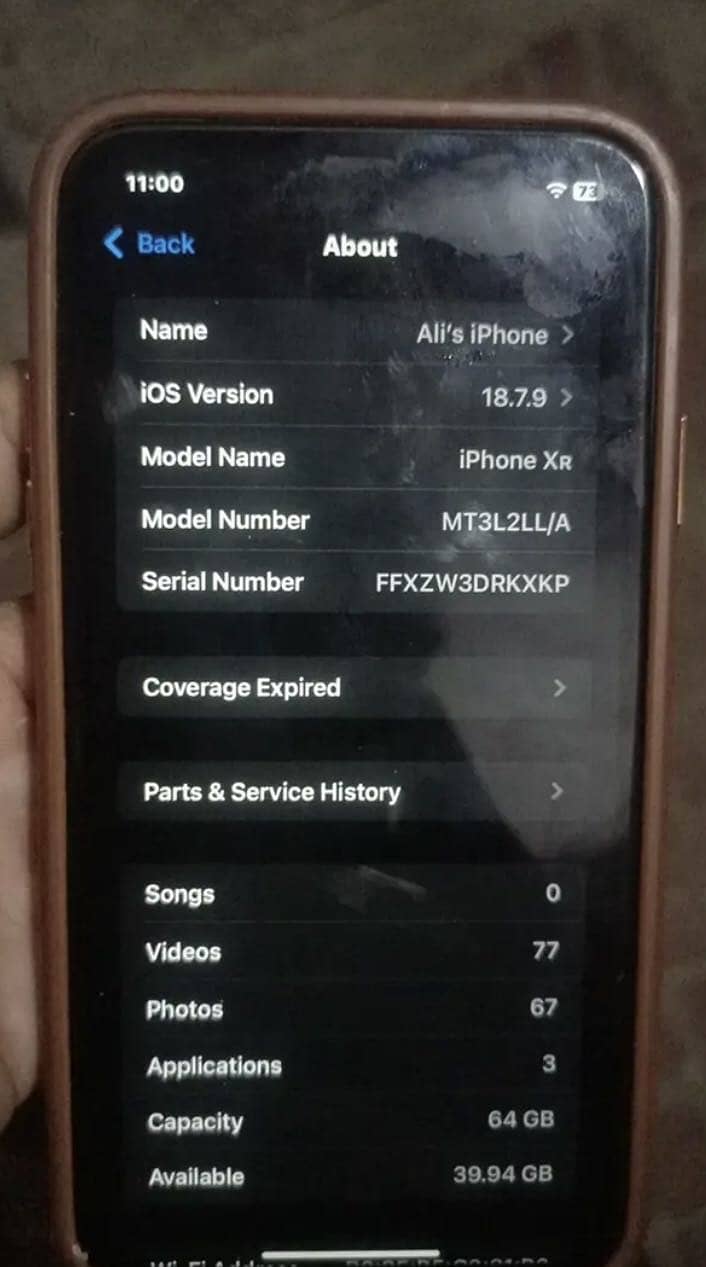 Apple iPhone XR 0