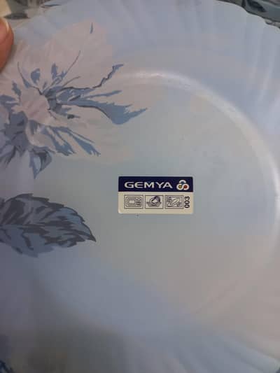 Gemya Brand complete Dinner set 72 pieces