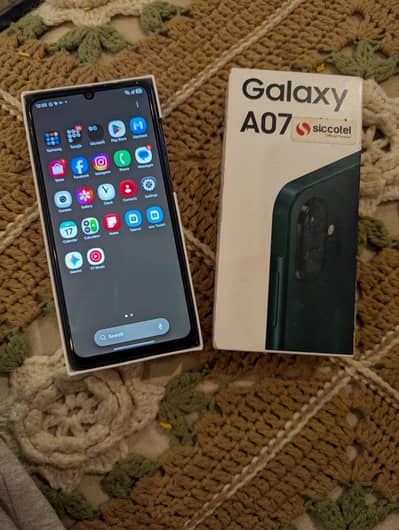 Samsung Galaxy A07 4GB/64GB (Green) - PTA Approved, Under Warranty
