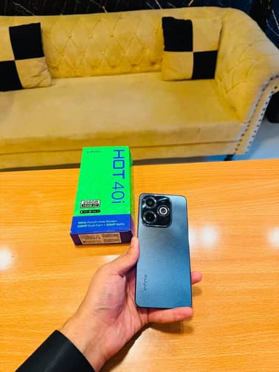 Infinix Hot 40i 8GB 256GB With Box Still saaf suthri Condition No Open