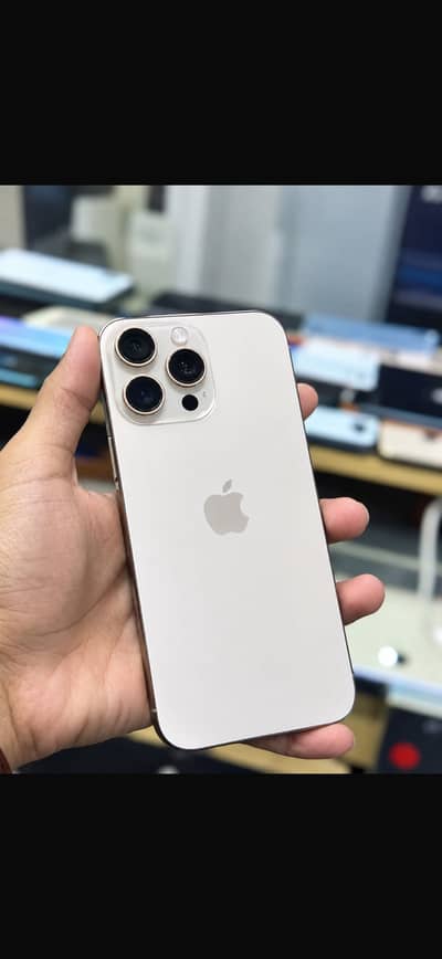 Apple iPhone 16 Pro Max dual physical sim pta approved 90 health