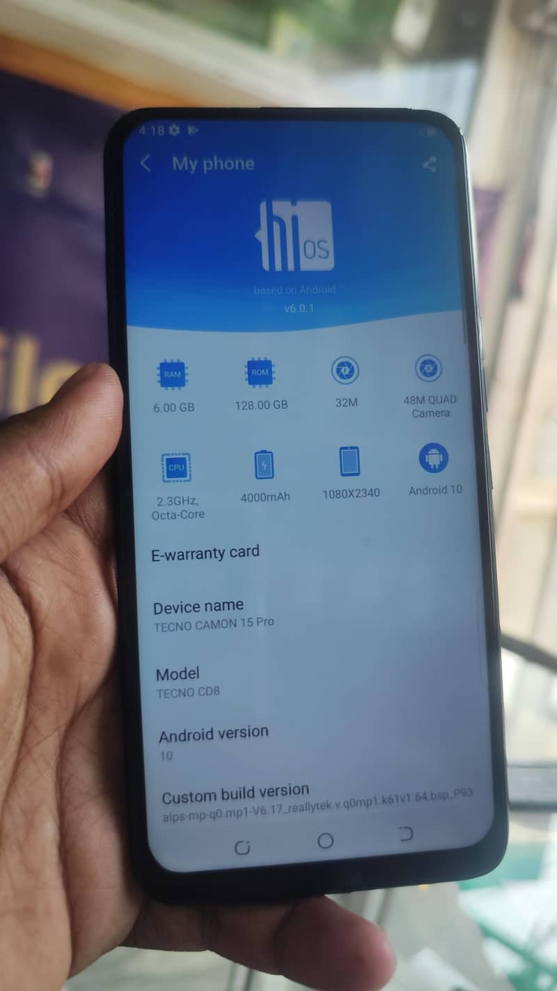 Tecno CAMON 15 Pro 4
