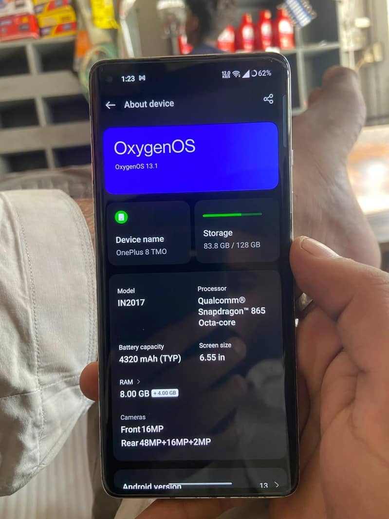 One Plus 8 6