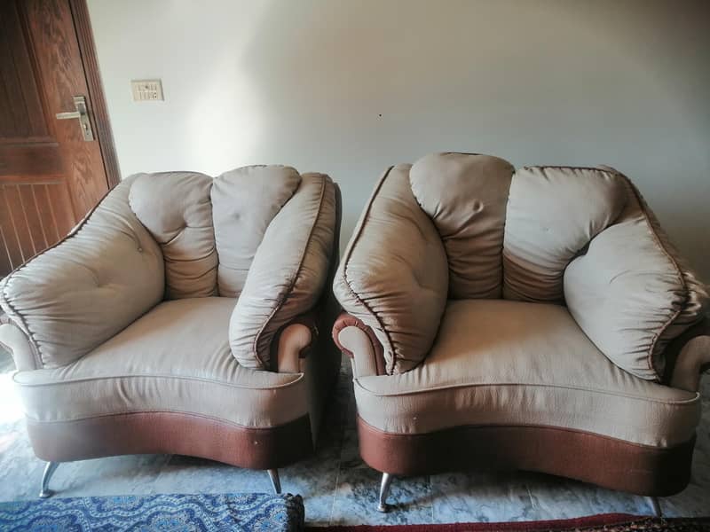 Leather sofa set 2