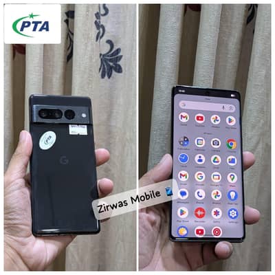 Google Pixel 7 Pro official PTA