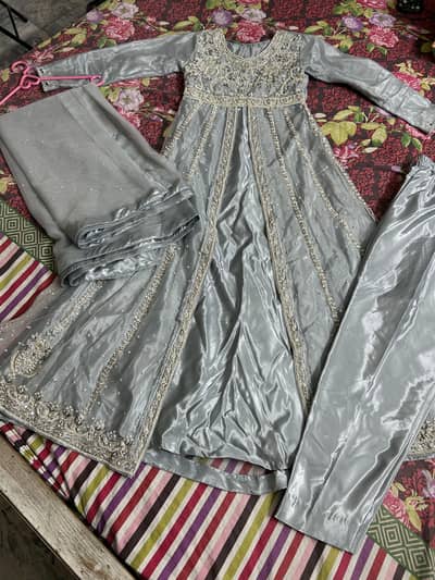 Maxi with Trouser and Dopatta