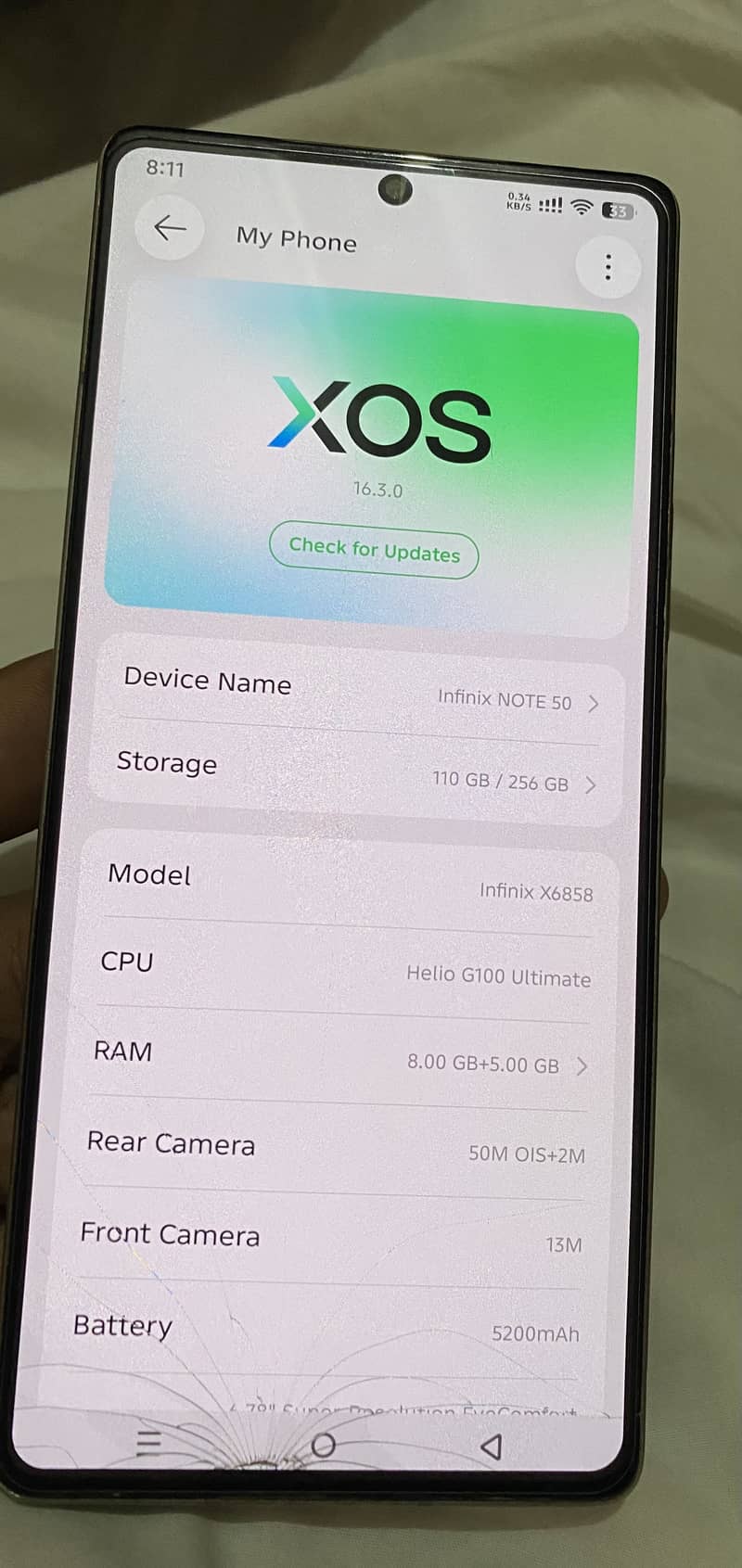 Infinix Note 50 7