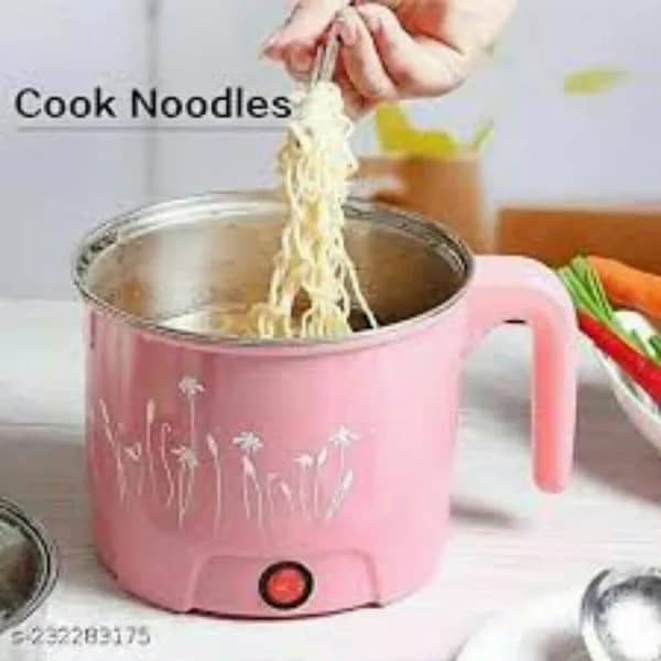 T   portable electric multiple purpose cooker boiler steamer stainless steel electric kettle for office travel 420w pot.