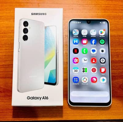 Samsung A16 Gray 8/256 - With Box - PTA Approved - Genuine & Sealed-
