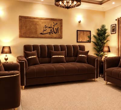 Sofa Set | Brand New Condition | Few Days Use Just | Medicated Foam