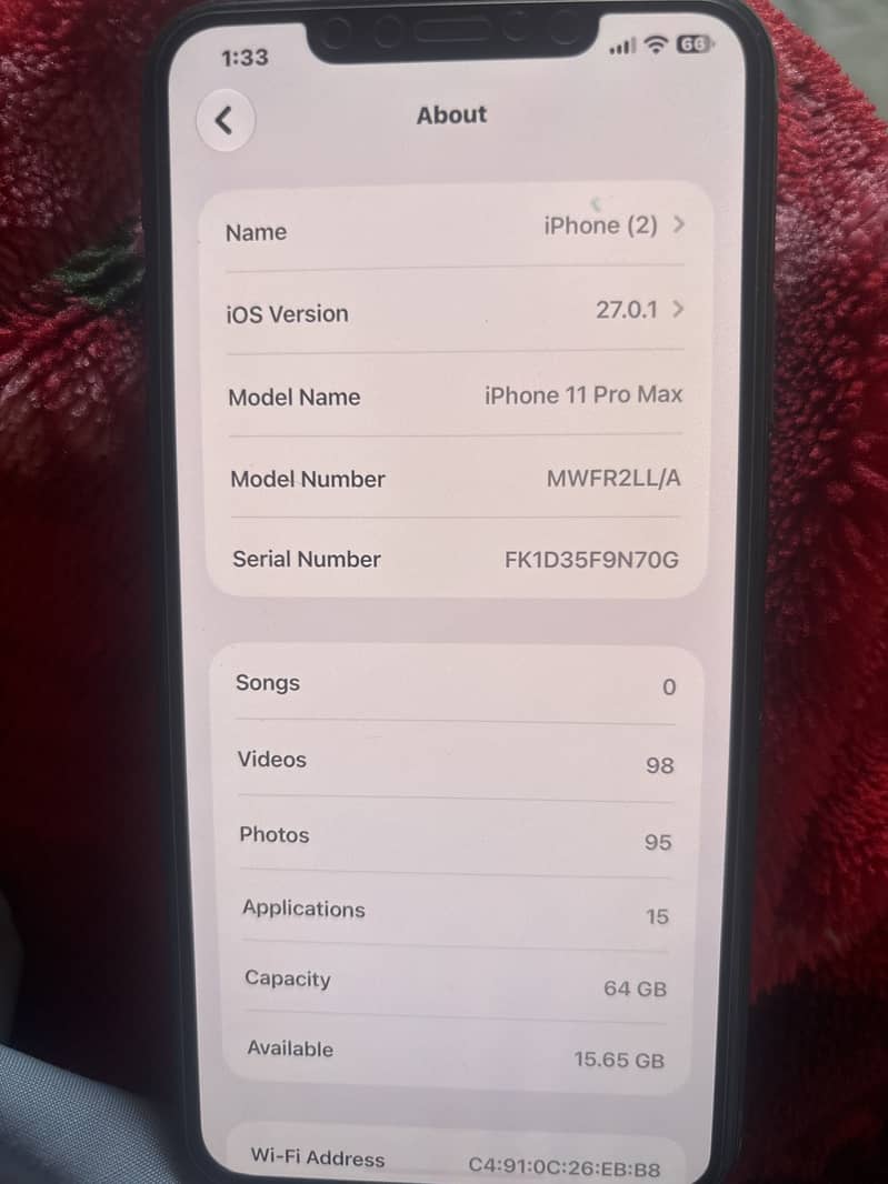 Apple iPhone 11 Pro Max 2