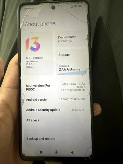 Xiaomi Poco X3 Pro