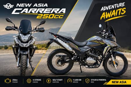 New Asia Carrera 250cc 2026