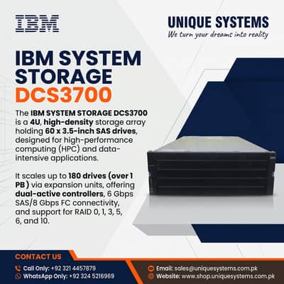 IBM System Storage DCS3700 – Data Center Hardware | server