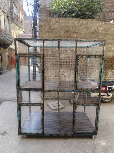 HEN CAGE (6.2 FT HEIGHT/5.3 FT chora /3 ft lamba )
