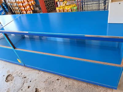 Display Counter for Sale with Mirror - Ideal for Mobile Shops, bakery