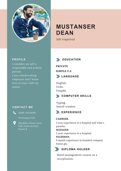 Job needed