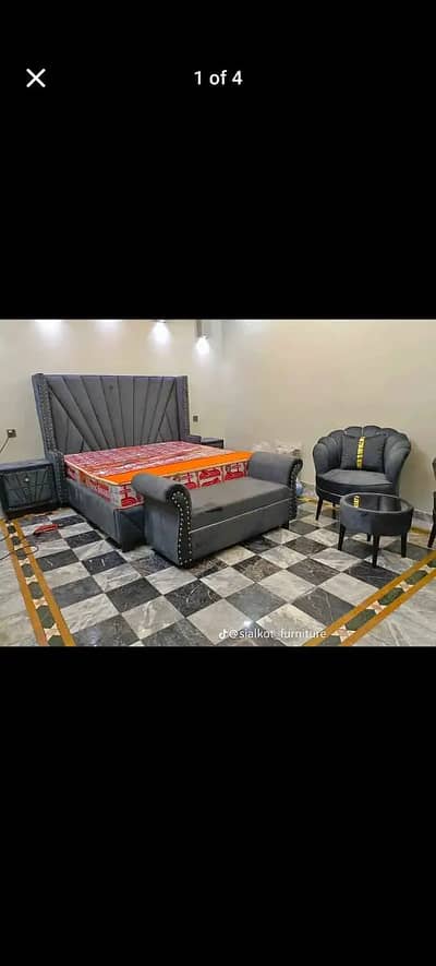 double bed set-luxury bed set-King size bed-Customise bed designs-bed