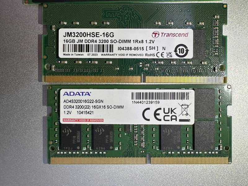 RAM AND NVM2 STORAGE 1