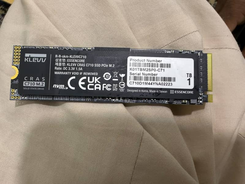 RAM AND NVM2 STORAGE 4