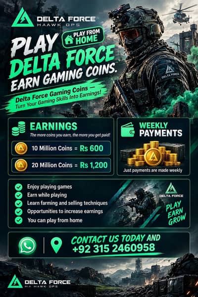 Delta force Chinese version coins farming